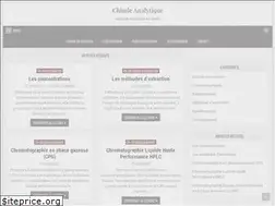 Sites similar to chimieanalytique.com