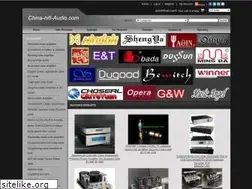 Sites similar to china-hifi-audio.com
