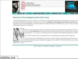 Sites similar to china-strategies.com