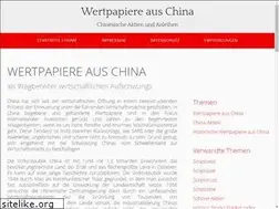 Sites similar to china-wertpapiere.de