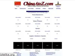 Sites similar to chinaatoz.com
