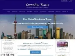 Sites similar to chinabiotoday.com