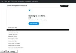 Sites similar to chinacafeofduluth.com