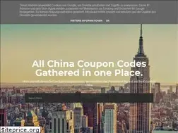 Sites similar to chinacouponscodes.blogspot.com
