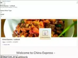 Sites similar to chinaexpresslubbock.com
