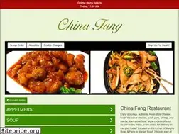 Sites similar to chinafangrestaurant.com