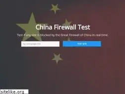 Sites similar to chinafirewalltest.com