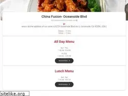 Sites similar to chinafusions.com