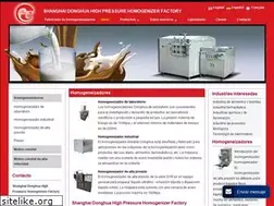 Sites similar to chinahomogenizer.es