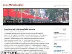 Sites similar to chinamarketingblog.com