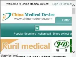 Sites similar to chinamedevice.com