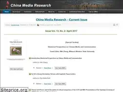 Sites similar to chinamediaresearch.net