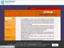 Sites similar to chinaperspectives.revues.org