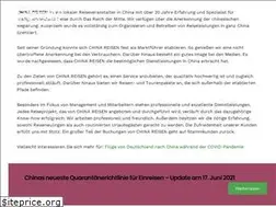 Sites similar to chinareisen.com