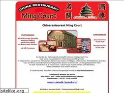 Sites similar to chinarestaurant-mingcourt.de