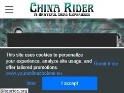 Sites similar to chinarider.net