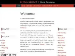 Sites similar to chinascout.net