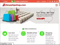Sites similar to chinashipshop.com