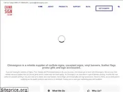 Sites similar to chinasignco.com