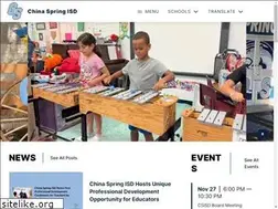 Sites similar to chinaspringisd.net