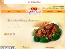 Sites similar to chinasunchesapeake.com