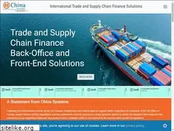 Sites similar to chinasystems.com