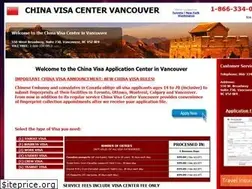 Sites similar to chinavisavancouver.com