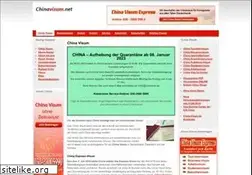 Sites similar to chinavisum.net