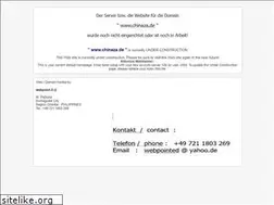 Sites similar to chinaza.de