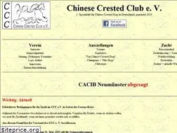 Sites similar to chinese-crested-club.de