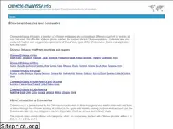 Sites similar to chinese-embassy.info