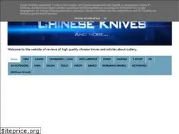 Sites similar to chinese-knives.blogspot.com