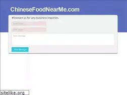Sites similar to chinesefoodnearme.com