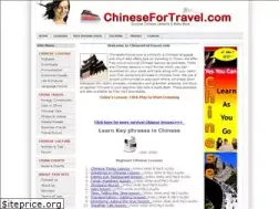 Sites similar to chinesefortravel.com