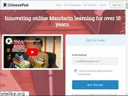 Sites similar to chinesepod.com