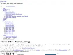 Sites similar to chinesezodiac.com