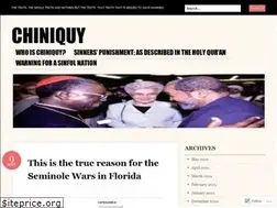 Sites similar to chiniquy.wordpress.com