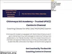 Sites similar to chinmayaias.com