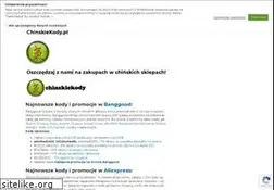 Sites similar to chinskiekodyrabatowe.pl