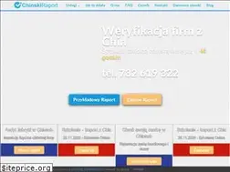 Sites similar to chinskiraport.pl