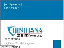 Sites similar to chinthanagsm.lk