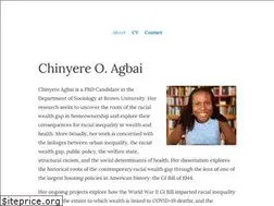 Sites similar to chinyereagbai.com