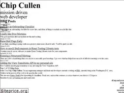 Sites similar to chipcullen.com