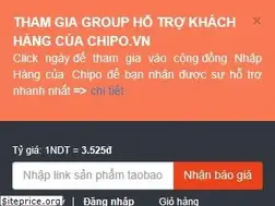 Sites similar to chipo.vn