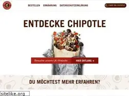 Sites similar to chipotle.de