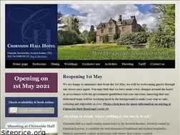 Sites similar to chirnsidehallhotel.com