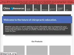 Sites similar to chiro-resources.com