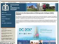 Sites similar to chirocolleges.org