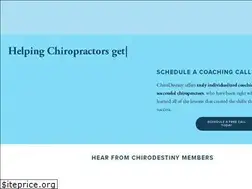 Sites similar to chirodestiny.com