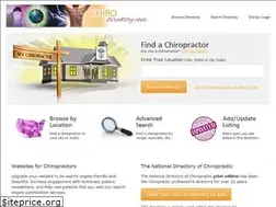 Sites similar to chirodirectory.com